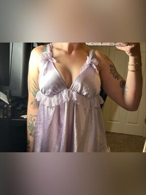 Victorias Secret FairyCore Whimsical Lilac Top